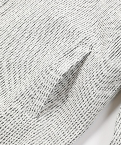 MEN'S BIGI（メンズビギ）の「ブリスターストライプパーカー（パーカー・メンズ・グレー系その他/オレンジ系その他・01/03/02）」の15枚目の写真