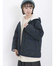 Samansa Mos2 | 【撥水加工】リバーシブルフードブルゾン(ブルゾン)