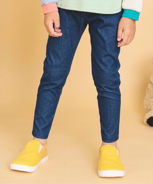 BREEZE(ブリーズ)の「【無地・総柄カラバリ豊富】DAISUKI パンツ(その他パンツ・キッズ・オレンジ/アイボリー/レインボー/チャコール/グリーン/ブルー/オフホワイト/ライム/キャメル/チェック/ラベンダー/イエロー/ライトインディゴブルー/ピンク/ブラウン/レッド/ネイビー/ブラック・110/70/120/130/100/90/80)」の8枚目の写真