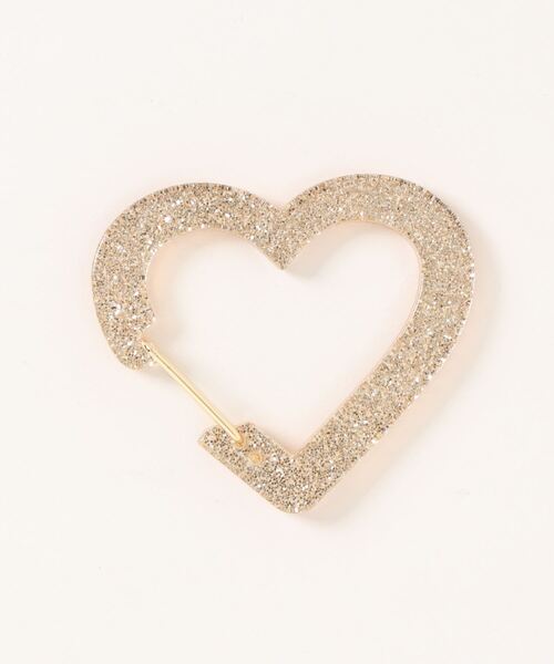 LOWRYS FARM(ローリーズファーム)の「ハートカラビナ 996826(チャーム・レディース・シルバー/ゴールド・FREE)」の3枚目の写真