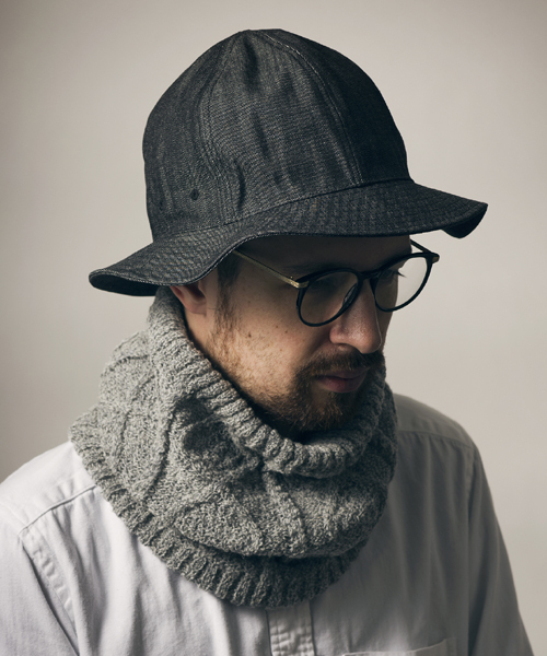 Mighty Shine（マイティシャイン）の「mko4077 - Rick Metro Hat（ハット・メンズ・ブラック/カーキ/インディゴブルー/ネイビー/ブラック系その他/オレンジ・MEDIUM/LARGE）」の3枚目の写真