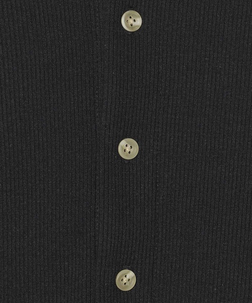 X-girl（エックスガール）の「L/S CARDIGAN（カーディガン/ボレロ・レディース・ブラック/ホワイト/ピンク・S/M）」の7枚目の写真