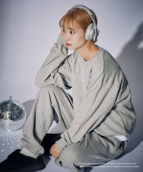 Reebok（リーボック）の「【Reebok別注】サークル刺繍スウェット（スウェット・メンズ・グレー/ホワイト/ネイビー・LARGE/MEDIUM）」の15枚目の写真