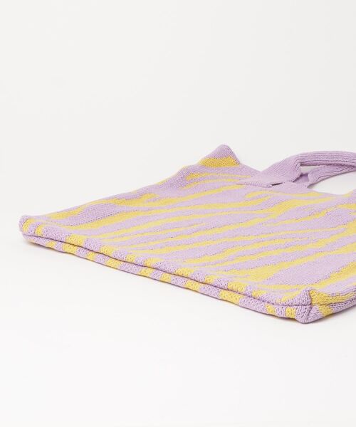 Miniministore（ミニミニストア）の「ニットバッグ トートバッグ 大容量かばん（トートバッグ・レディース・ロイヤルブルー/ブラウン/イエロー/ブラック/フューシャピンク/グリーン・FREE）」の13枚目の写真