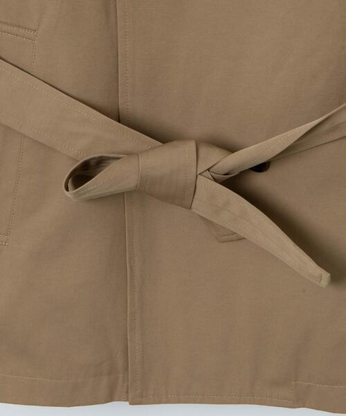 LUCY(ルーシー)の「LUCY/ショートトレンチジャケット(トレンチコート・メンズ・ベージュ・MEDIUM/LARGE)」の8枚目の写真