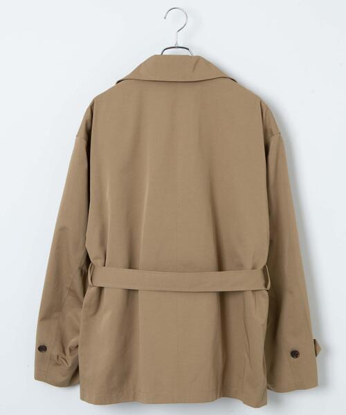LUCY(ルーシー)の「LUCY/ショートトレンチジャケット(トレンチコート・メンズ・ベージュ・MEDIUM/LARGE)」の7枚目の写真