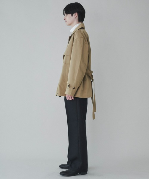 LUCY(ルーシー)の「LUCY/ショートトレンチジャケット(トレンチコート・メンズ・ベージュ・MEDIUM/LARGE)」の17枚目の写真