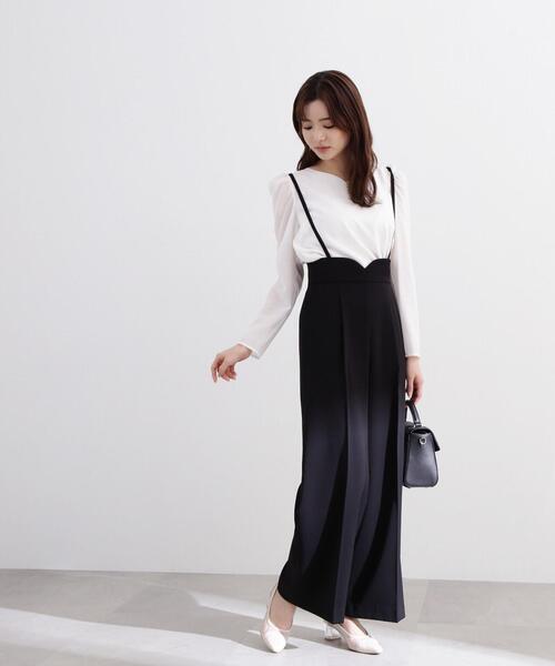 salsation polso パンツ　ホワイト　L luluvintageホワイトコットンパンツ（スラックス）｜EDIT.FOR