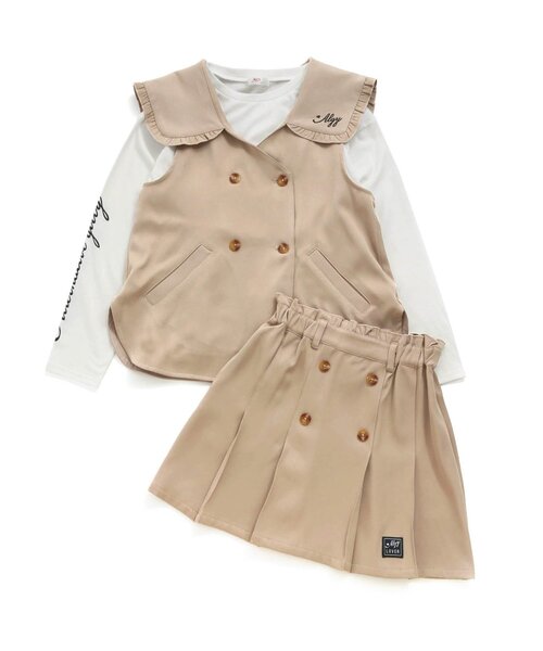 すべて！ALGY 140 9点セット　まとめ売り 子供服 ALGY アルジー センターライン ワイド パンツ キッズ