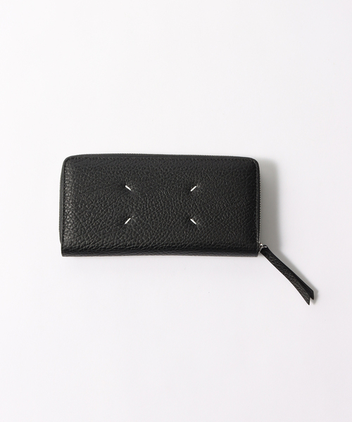 EDIFICE(エディフィス)の「【MAISON MARGIELA / メゾン マルジェラ】Four Stitch Long Wallet(財布・メンズ・ブラック・FREE)」の1枚目の写真