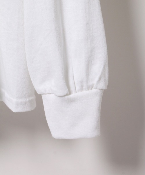 GILDAN（ギルダン）の「【GILDAN/ギルダン】6.0oz ロングスリーブ スーパービッグTシャツ（Tシャツ/カットソー・メンズ・オリーブ/エメラルド/ライトピンク/ブラック/ネイビー/パープル/オレンジ/ホワイト・L/LL/3L）」の10枚目の写真