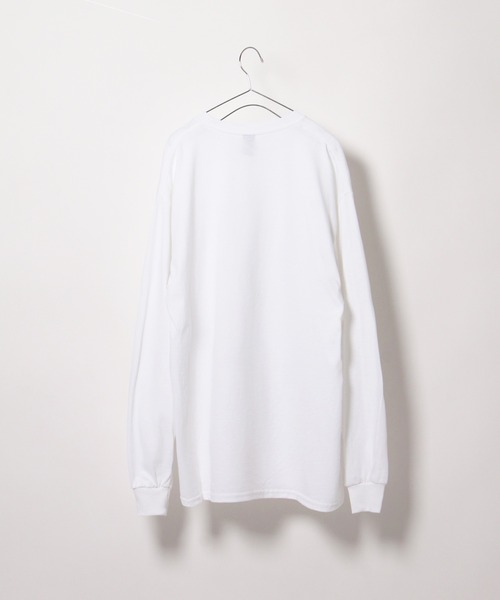 GILDAN（ギルダン）の「【GILDAN/ギルダン】6.0oz ロングスリーブ スーパービッグTシャツ（Tシャツ/カットソー・メンズ・オリーブ/エメラルド/ライトピンク/ブラック/ネイビー/パープル/オレンジ/ホワイト・L/LL/3L）」の15枚目の写真