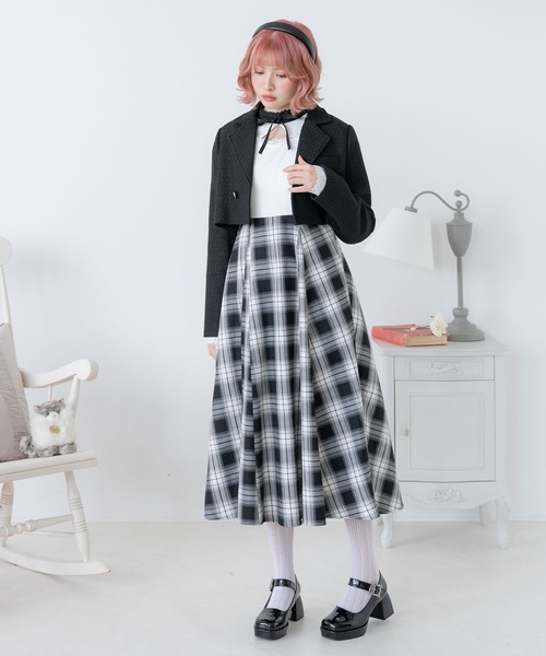 DearMyLoveRose(ディアマイラブローズ)の「デコルテオープンクラシカルワンピース(ワンピース・レディース・ホワイト/ブラック/ブルー・MEDIUM/XX-LARGE/X-LARGE/LARGE)」の9枚目の写真