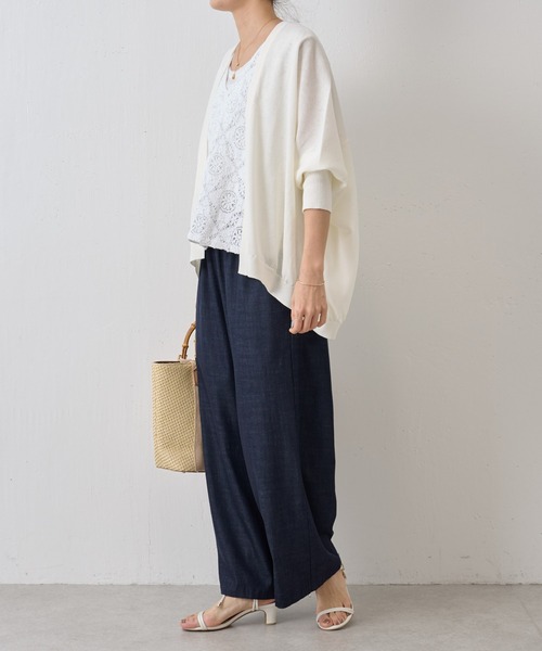 BEARDSLEY レースベスト BEARDSLEY（ビアズリー）の「《15 quinze》コットンレースベスト