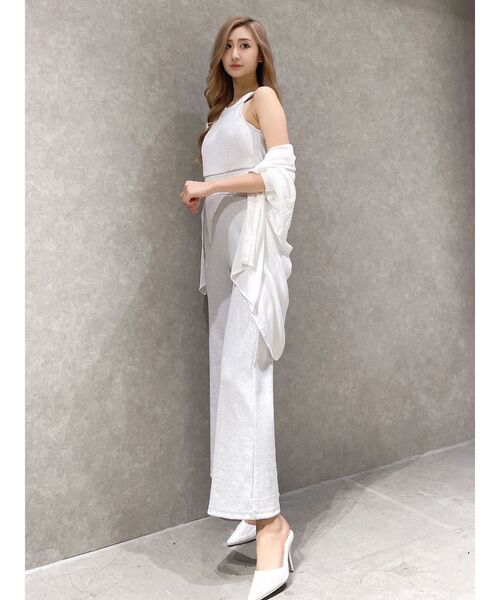 GYDA（ジェイダ）の「楊柳シアーBIGシャツ（シャツ/ブラウス・レディース・オフホワイト/ベージュ/グリーン・FREE）」の16枚目の写真