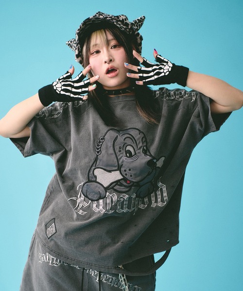 GALFY（ガルフィー）の「GALFY-病みに染まりし Tee（Tシャツ