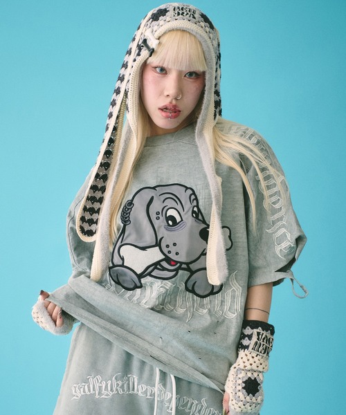 GALFY-病みに染まりし Tee ホワイト（Lサイズ） GALFY】病みに染まりしTシャツ | OUR BRAND,GALFY | PRESSING