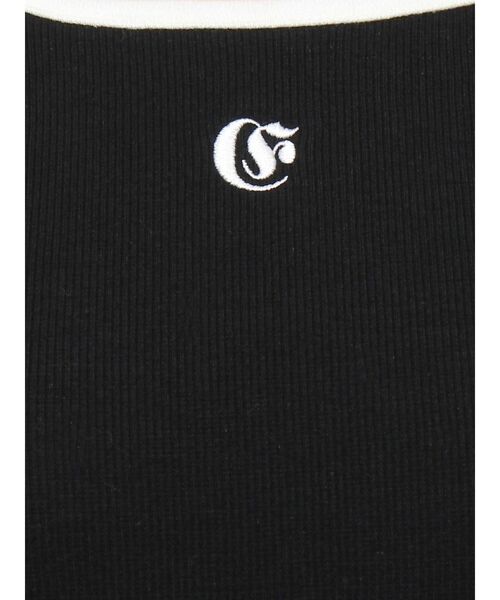 EVRIS（エヴリス）の「ワンポイントバイカラーミニワンピース（ワンピース・レディース・グレー/ブラック/ブルー・SMALL/MEDIUM）」の13枚目の写真