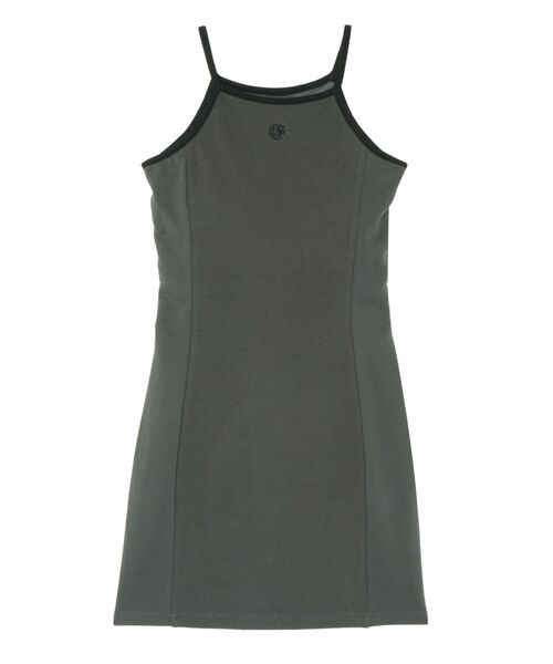 EVRIS（エヴリス）の「ワンポイントバイカラーミニワンピース（ワンピース・レディース・グレー/ブラック/ブルー・SMALL/MEDIUM）」の14枚目の写真