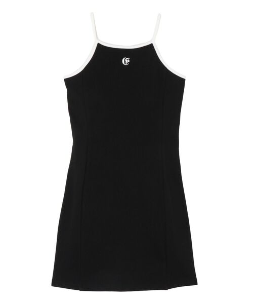 EVRIS（エヴリス）の「ワンポイントバイカラーミニワンピース（ワンピース・レディース・グレー/ブラック/ブルー・SMALL/MEDIUM）」の16枚目の写真