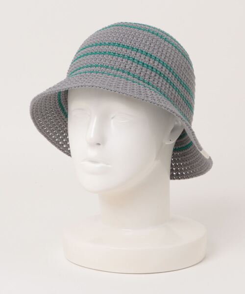 ☆韓国の人気☆【Reinsein】☆Line knit bucket ha.t☆ Amazon | [VARZAR] Stud Logo Summer Knit Bucket Hat Cream