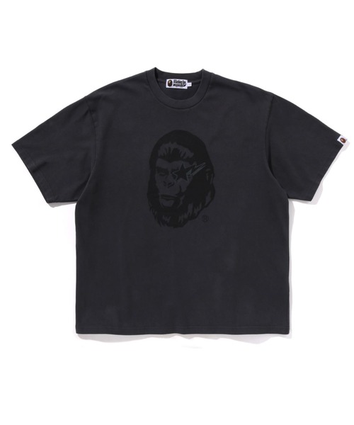 A BATHING APE（アベイシングエイプ）の「WGM GARMENT DYED RELAXED FIT TEE（Tシャツ/カットソー・メンズ・ブラック/ベージュ・XX-LARGE/SMALL/LARGE/MEDIUM/X-LARGE/XXX-LARGE）」の2枚目の写真
