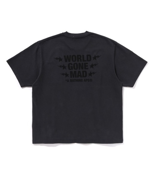 A BATHING APE（アベイシングエイプ）の「WGM GARMENT DYED RELAXED FIT TEE（Tシャツ/カットソー・メンズ・ブラック/ベージュ・XX-LARGE/SMALL/LARGE/MEDIUM/X-LARGE/XXX-LARGE）」の3枚目の写真