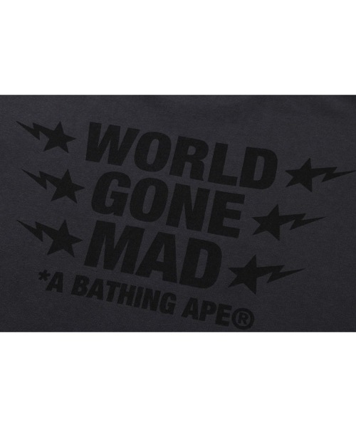 A BATHING APE（アベイシングエイプ）の「WGM GARMENT DYED RELAXED FIT TEE（Tシャツ/カットソー・メンズ・ブラック/ベージュ・XX-LARGE/SMALL/LARGE/MEDIUM/X-LARGE/XXX-LARGE）」の7枚目の写真