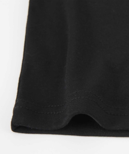 titivate(ティティベイト)の「ベーシックロングスリーブTシャツ(Tシャツ/カットソー・レディース・オフホワイト/ブラック・FREE)」の17枚目の写真