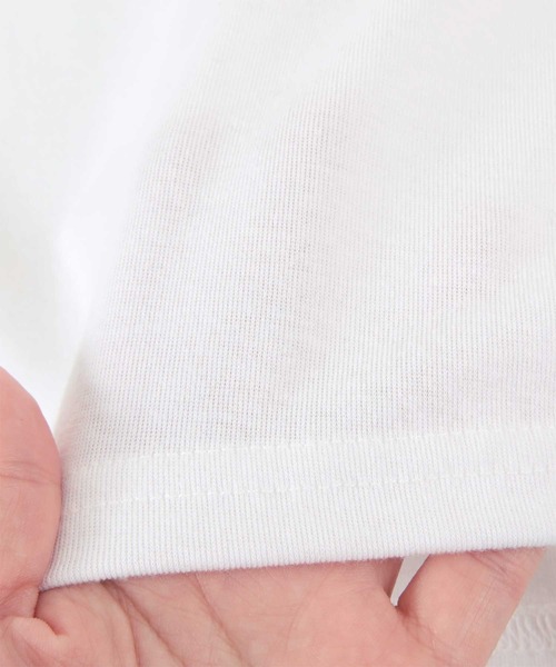 titivate(ティティベイト)の「ベーシックロングスリーブTシャツ(Tシャツ/カットソー・レディース・オフホワイト/ブラック・FREE)」の18枚目の写真