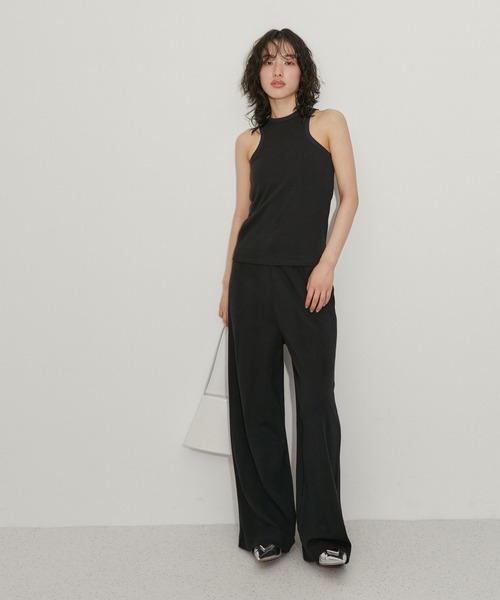 MILLER(ミラー)の「【Miller for ADAM ET ROPE'】Cup付アメリカンスリーブタンクトップ(タンクトップ・レディース・ネイビー/ホワイト/ブラウン/ブラック・FREE)」の20枚目の写真