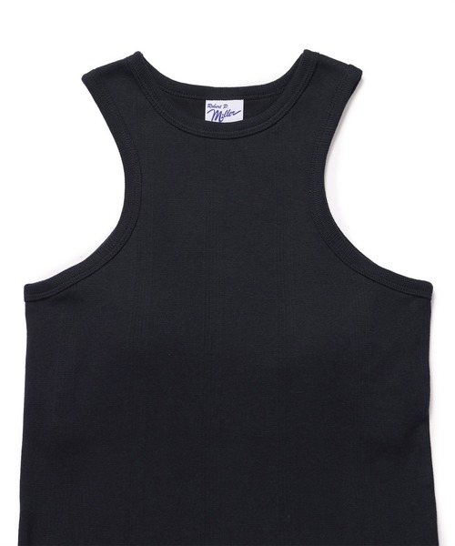 MILLER(ミラー)の「【Miller for ADAM ET ROPE'】Cup付アメリカンスリーブタンクトップ(タンクトップ・レディース・ネイビー/ホワイト/ブラウン/ブラック・FREE)」の16枚目の写真