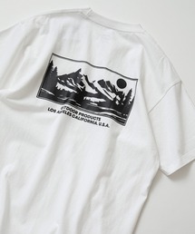 【OUTDOOR PRODUCTS/アウトドアプロダクツ】 ヘビーウェイト オーバーサイズ バックプリントTシャツ