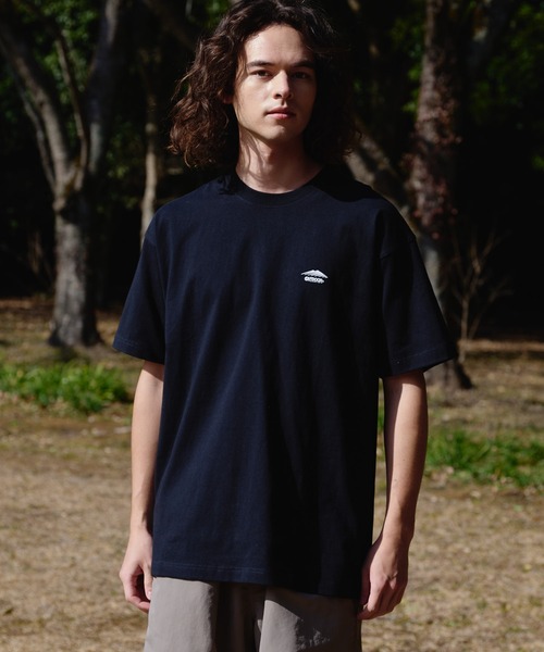 OUTDOOR PRODUCTS(アウトドアプロダクツ)の「【OUTDOOR PRODUCTS/アウトドアプロダクツ】 ヘビーウェイト オーバーサイズ バックプリントTシャツ(Tシャツ/カットソー・メンズ・ホワイト/ピンク/ライトグリーン/ベージュ/グレイッシュブルー/ブラック/カーキ・MEDIUM/LARGE/X-LARGE)」の20枚目の写真