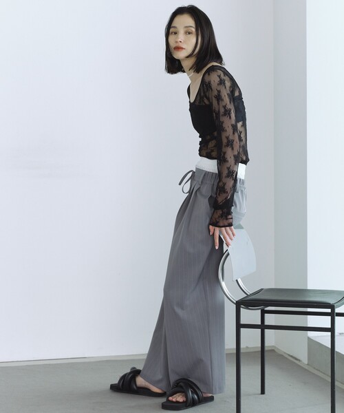 Firsthand（ファーストハンド）の「Firsthand/ファーストハンド CHAIN CORD NECKLACE / チェーンコードチョーカー（ネックレス・レディース・ブラック・FREE）」の7枚目の写真