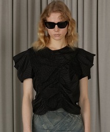 PRANK PROJECT | シャーリングストライプシャツ / Shirring Stripe Shirt(シャツ/ブラウス)