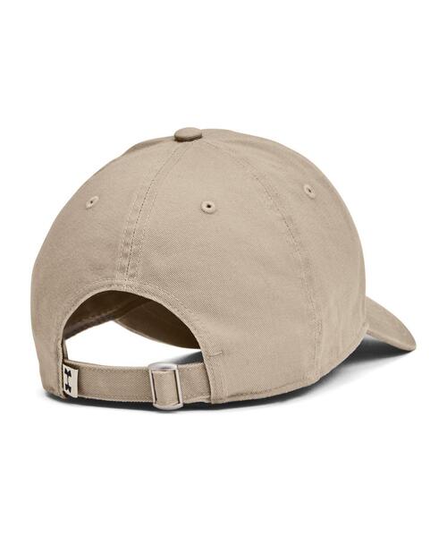 UNDER ARMOUR（アンダーアーマー）の「UAスポーツスタイル トレンド アジャスタブル キャップ（トレーニング/メンズ/レディース）（キャップ・レディース・ベージュ系・ONESIZE）」の2枚目の写真