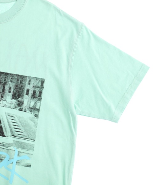 Manhattan Portage（マンハッタンポーテージ）の「S/S Print T-Shirt（Tシャツ/カットソー・メンズ・ホワイト/ライム/サックスブルー/ライトイエロー・SMALL/MEDIUM/LARGE/X-LARGE）」の11枚目の写真