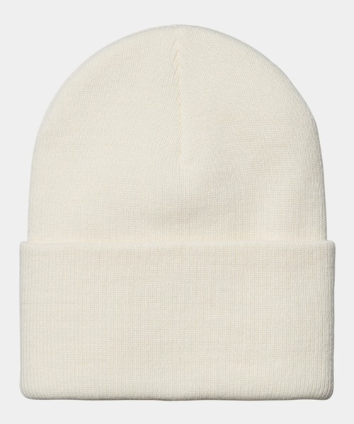 Carhartt（カーハート）の「Carhartt WIP/カーハートダブリューアイピー ビーニー ACRYLIC WATCH CAP I020222/I020175（ニットキャップ/ビーニー・レディース・ブラック/ピンクベージュ/ヘザーグレー/ホワイト・FREE）」の7枚目の写真