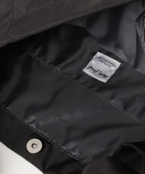 Legato Largo（レガートラルゴ）の「Legato Largo / ドロストバック　Ａ４ショルダー / LI-E1625（ショルダーバッグ・レディース・ブラック/アイボリー/グレー/ベージュ/ミント・ONESIZE）」の9枚目の写真