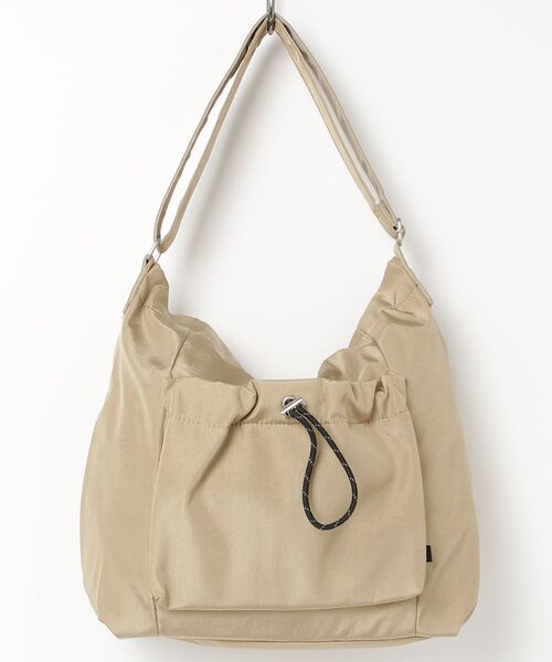 Legato Largo（レガートラルゴ）の「Legato Largo / ドロストバック　Ａ４ショルダー / LI-E1625（ショルダーバッグ・レディース・ブラック/アイボリー/グレー/ベージュ/ミント・ONESIZE）」の15枚目の写真