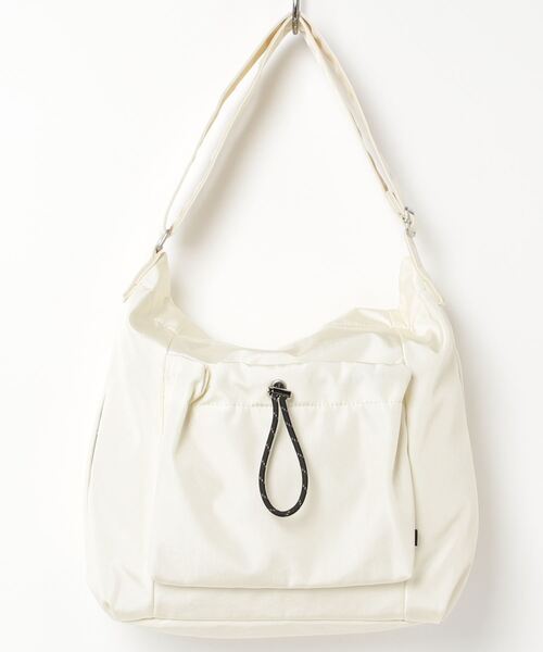 Legato Largo（レガートラルゴ）の「Legato Largo / ドロストバック　Ａ４ショルダー / LI-E1625（ショルダーバッグ・レディース・ブラック/アイボリー/グレー/ベージュ/ミント・ONESIZE）」の16枚目の写真