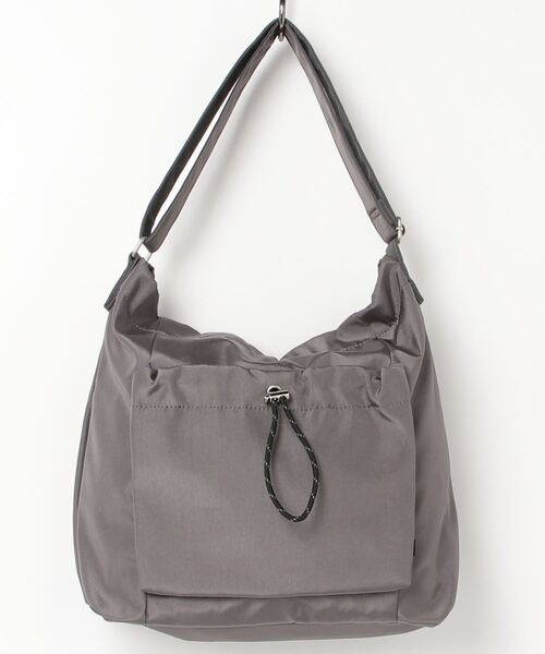 Legato Largo（レガートラルゴ）の「Legato Largo / ドロストバック　Ａ４ショルダー / LI-E1625（ショルダーバッグ・レディース・ブラック/アイボリー/グレー/ベージュ/ミント・ONESIZE）」の17枚目の写真