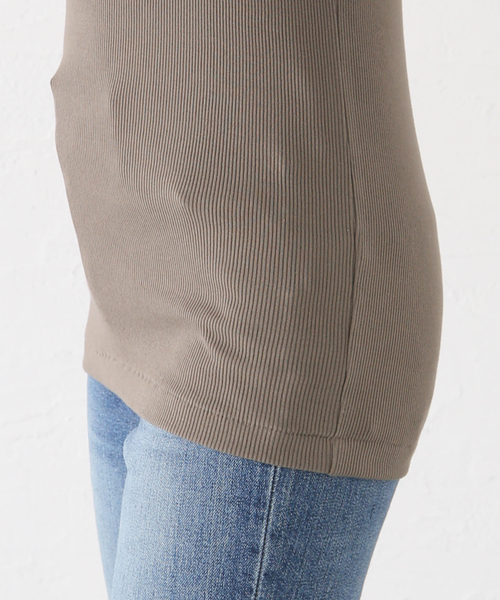 Deuxieme Classe タンクトップ ブラウンカラー Deuxieme Classe 【新品】 / ドゥーズィエムクラス | リブタンク