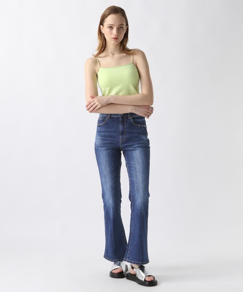 FOREVER 21(フォーエバー トゥエンティーワン)の「【2024SS】フレアデニム2(デニムパンツ・レディース・ブルー/ライトブルー・LARGE/MEDIUM/SMALL)」の5枚目の写真