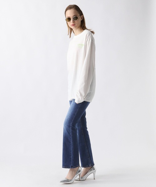 FOREVER 21(フォーエバー トゥエンティーワン)の「【2024SS】フレアデニム2(デニムパンツ・レディース・ブルー/ライトブルー・LARGE/MEDIUM/SMALL)」の8枚目の写真