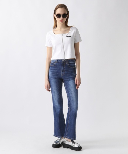 FOREVER 21(フォーエバー トゥエンティーワン)の「【2024SS】フレアデニム2(デニムパンツ・レディース・ブルー/ライトブルー・LARGE/MEDIUM/SMALL)」の12枚目の写真