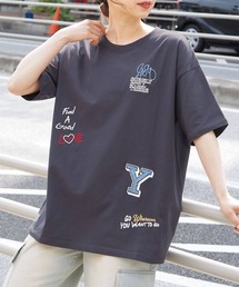 【アソート】落書き刺繍BIGTシャツ