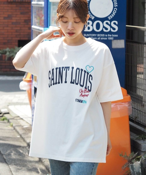 tiptop(ティップトップ)の「【アソート】落書き刺繍BIGTシャツ(Tシャツ/カットソー・レディース・ホワイト系その他/ネイビー/オフホワイト/ブラック系その他・FREE)」の14枚目の写真