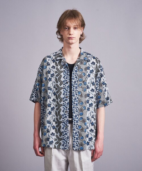 MONKEY TIME（モンキータイム）の「パネル バティック プリント オープンカラー シャツ（シャツ/ブラウス・メンズ・その他1/その他2・S/M/L/XL）」の12枚目の写真